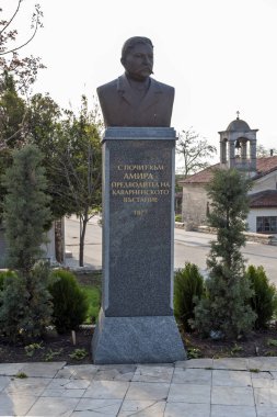 Kavarna, Bulgaristan - 2 Mayıs 2008: Kavarna kasabasının panoraması, Dobrich Bölgesi, Bulgaristan