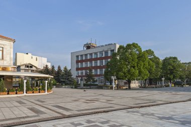 Kavarna, Bulgaristan - 2 Mayıs 2008: Kavarna kasabasının panoraması, Dobrich Bölgesi, Bulgaristan