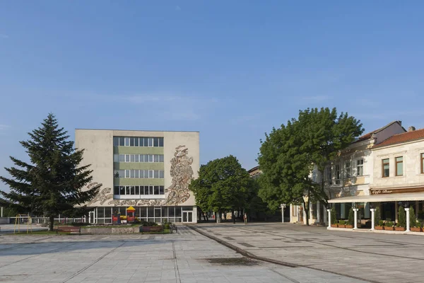 Kavarna Bulgarien Maj 2008 Panorama Townen Kavarna Dobrich Region Bulgarien — Stockfoto