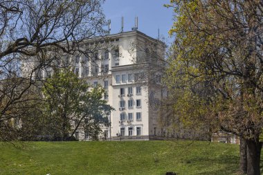 Sofya, Bulgaristan - 24 Nisan 2019: Sofya,Bulgaristan'da Gençlik ve Spor Bakanlığı Binası