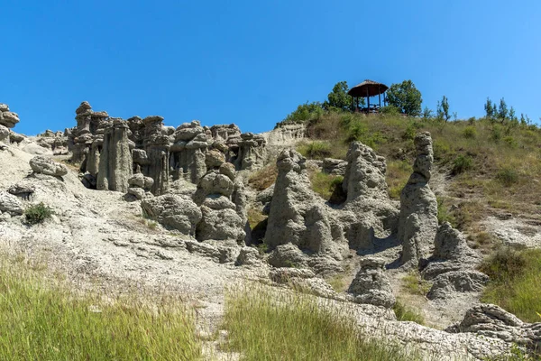 Landscape Rock Formation Stone Dolls Kuklica Town Kratovo Republic North — Stock Photo, Image