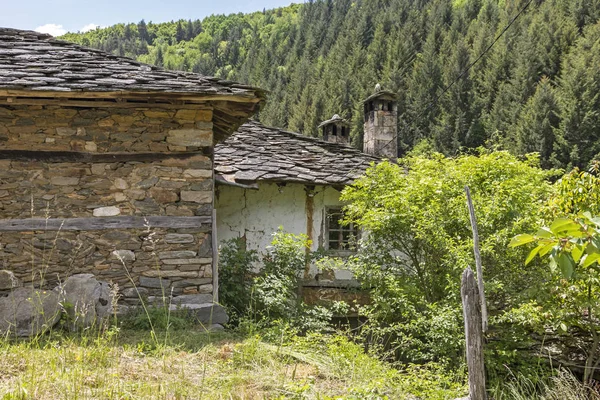 Byn Kosovo Med Äkta Hus Artonhundratalet Plovdiv Region Bulgarien — Stockfoto