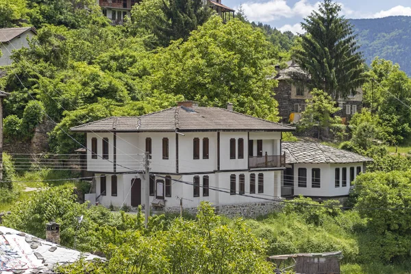 Falu Koszovói Hiteles Tizenkilencedik Századi Házak Régió Plovdiv Bulgária — Stock Fotó