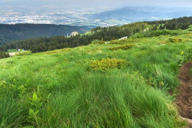 Vitosha Dağı'nın Muhteşem Yaz Manzarası, Sofya Şehir Bölgesi, Bulgaristan