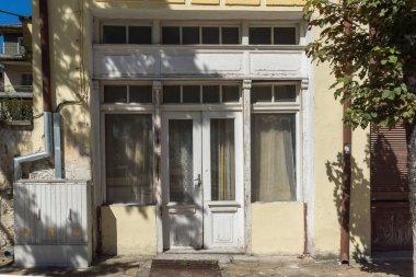 Chepelare, Bulgaristan - 14 Ağustos 2018: Ünlü Bulgar kayak merkezi Chepelare,Smolyan Region, Bulgaristan