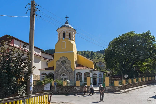 Chepelare Bulgarie Août 2018 Église Orthodoxe Dans Ville Chepelare Région — Photo