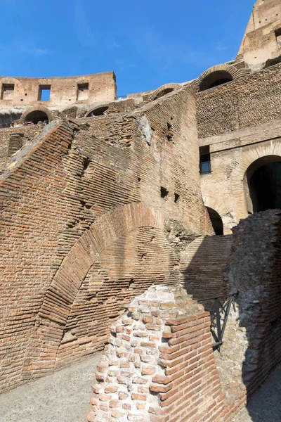 Roma Talya Haziran 2017 Roma Şehrinde Kolezyum Kısmının Panoraması Talya — Stok fotoğraf