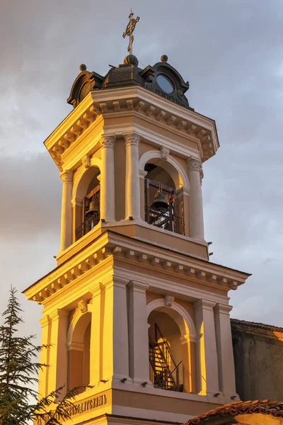 Plovdiv Bulgaria Maggio 2019 Incredibile Vista Sul Tramonto Della Chiesa — Foto Stock