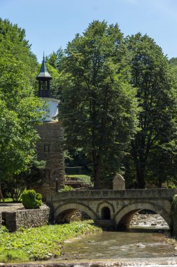 Etar, Gabrovo, Bulgaristan- 6 Temmuz 2018: Etar köyündeeski ev (Etara) Gabrovo kasabası yakınlarında, Bulgaristan
