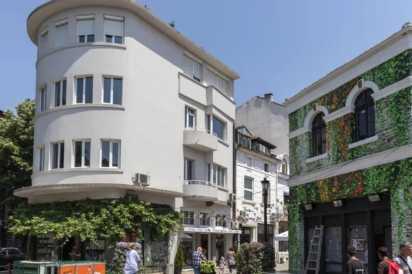 Plovdiv Bulgarien Maj 2019 Pedestian Gator Centrum Staden Plovdiv Bulgarien — Stockfoto