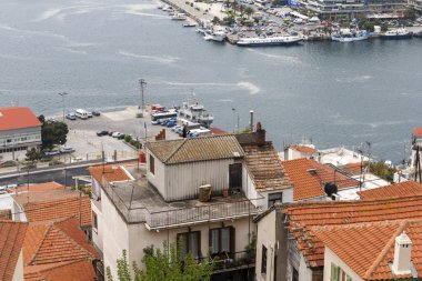 Kavala, Yunanistan-24 Nisan 2010: Kavala Panoraması, Doğu Makedonya ve Trakya, Yunanistan