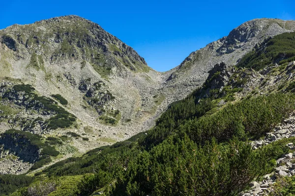 Paysage Étonnant Avec Col Mozgovishka Montagne Pirin Bulgarie — Photo