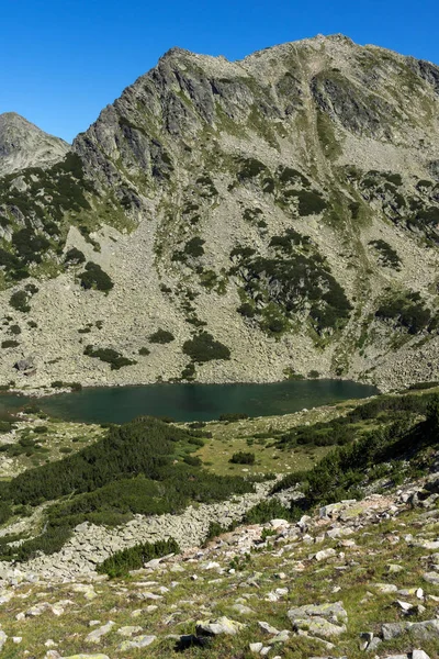 Landscape Valyavishki Chukar Peak Prevalski Lakes Pirin Mountain Bulgaria — Stok Foto