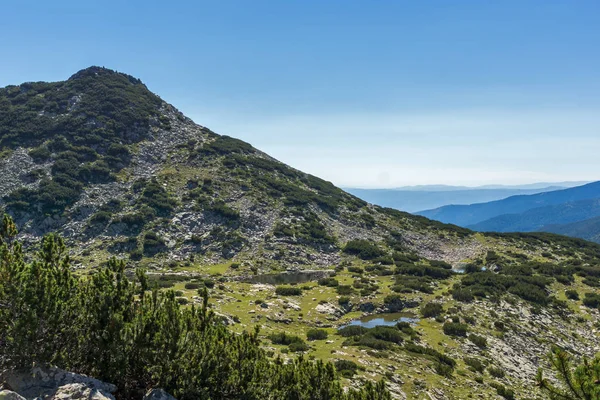 Increíble Paisaje Con Los Lagos Chairski Montaña Pirin Bulgaria — Foto de Stock