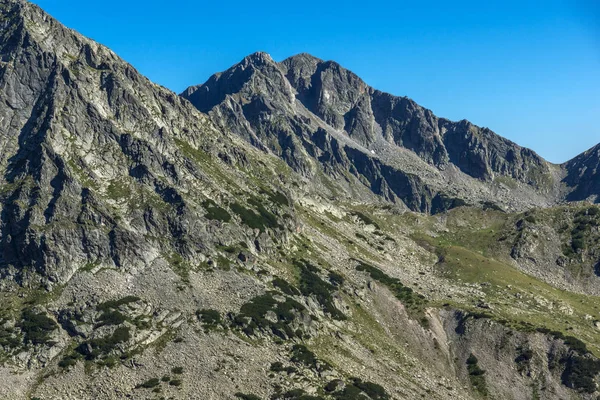 Τοπίο Κορυφή Yalovarnika Όρος Πιρίν Βουλγαρία — Φωτογραφία Αρχείου