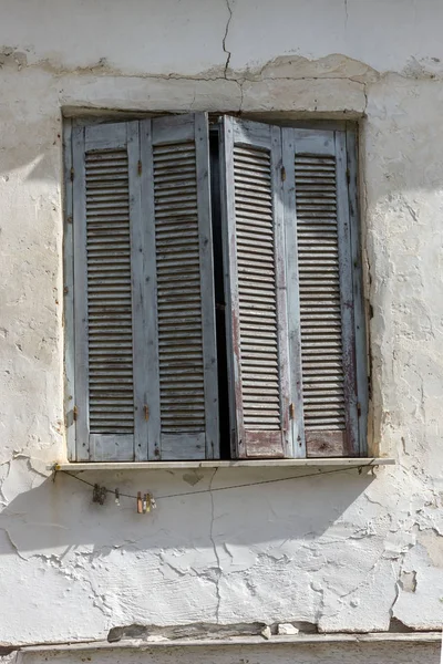 Maisons Dans Vieux Village Île Thassos Macédoine Orientale Thrace Grèce — Photo