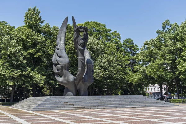 Plovdiv Bulgarie Mai 2019 Monument Unification Bulgarie Dans Ville Plovdiv — Photo