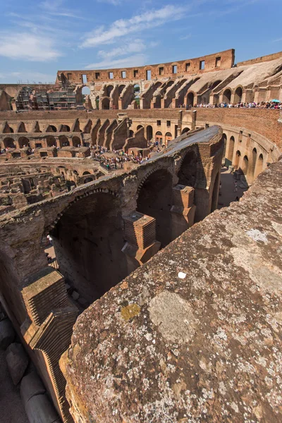 ローマ イタリア 2017 ローマ市の剣闘士コロッセオの古代アリーナの内側 イタリア — ストック写真