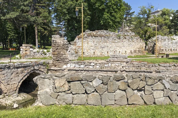 Veduta Esterna Delle Rovine Della Fortezza Storica Pirot Serbia Meridionale — Foto Stock