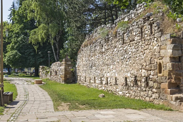 Έξω Από Ερείπια Του Ιστορικού Φρουρίου Pirot Νότια Και Ανατολική — Φωτογραφία Αρχείου