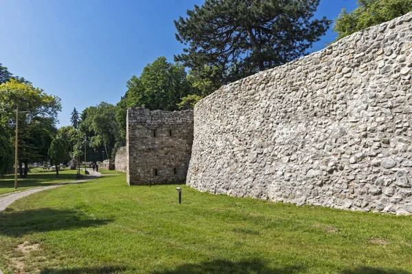 Veduta Esterna Delle Rovine Della Fortezza Storica Pirot Serbia Meridionale — Foto Stock