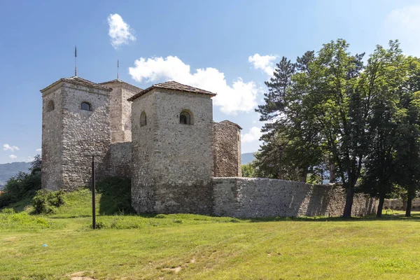 Tarihi Pirot Kalesi Harabelerinin Dış Görünümü Güney Doğu Sırbistan — Stok fotoğraf