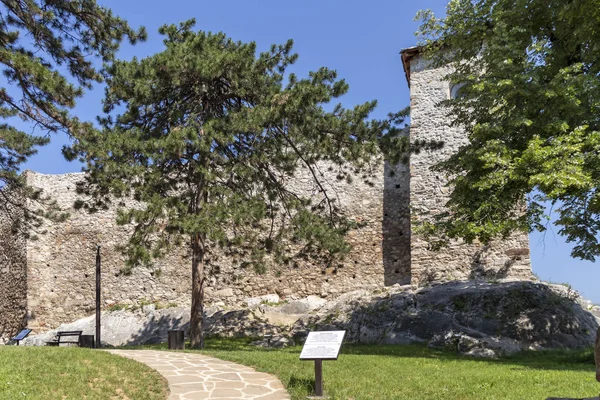 Tarihi Pirot Kalesi Harabelerinin Dış Görünümü Güney Doğu Sırbistan — Stok fotoğraf