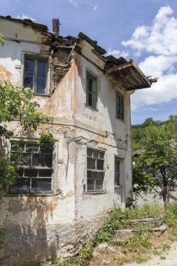 On dokuzuncu yüzyıl evleri ile Kosova Köyü, Filibe Bölgesi, Bulgaristan