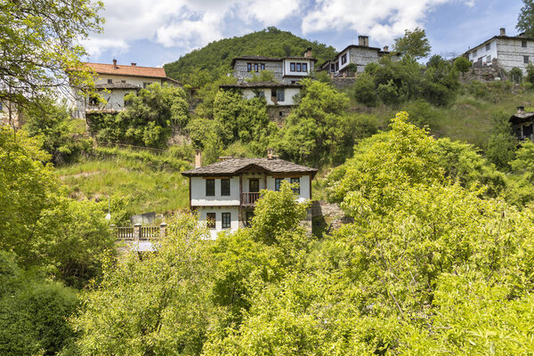 Kosovo Village with nineteenth century houses, Plovdiv Region, Bulgaria