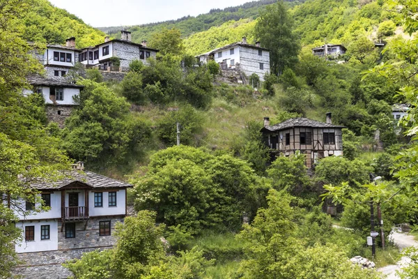 Kosowo Wieś Dziewiętnastowiecznych Domów Plovdiv Region Bułgaria — Zdjęcie stockowe