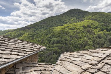 On dokuzuncu yüzyıl evleri ile Kosova Köyü, Filibe Bölgesi, Bulgaristan