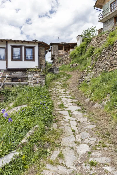Kosovo Village Com Casas Século Xix Região Plovdiv Bulgária — Fotografia de Stock