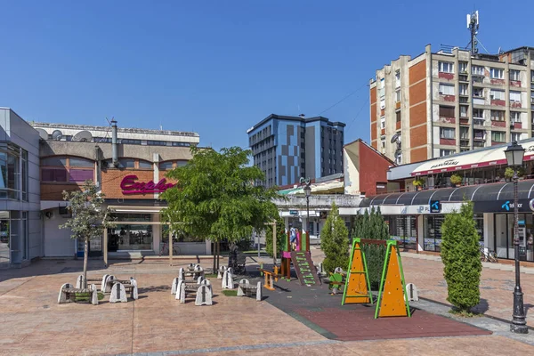 Pirot Serbia Giugno 2019 Piazza Edificio Centro Della Città Pirot — Foto Stock