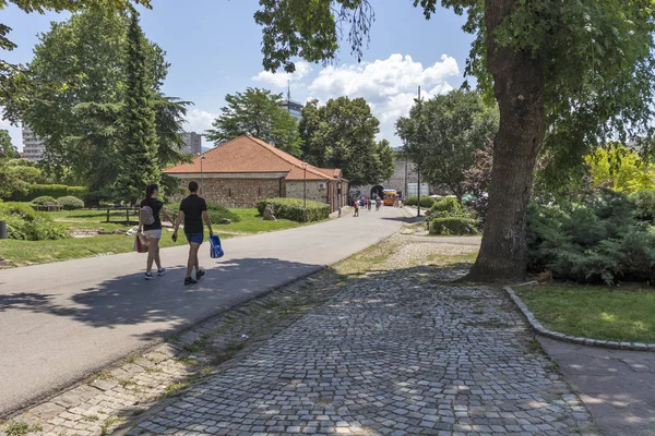塞尔维亚 2019年6月15日 塞人和公园在尼斯市 塞尔维亚的内景 — 图库照片