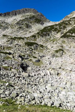 Sol Kralev Dvor, yatay geçiş, Pirin Dağı, Bulgaristan