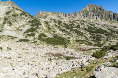 Sol Kralev Dvor, yatay geçiş, Pirin Dağı, Bulgaristan