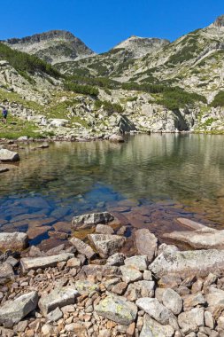 Samodivski gölleri manzarası, Pirin Dağı, Bulgaristan
