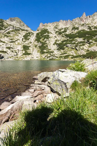 Landschaft der Samodiwski-Seen, Pirin-Gebirge, Bulgarien — Stockfoto