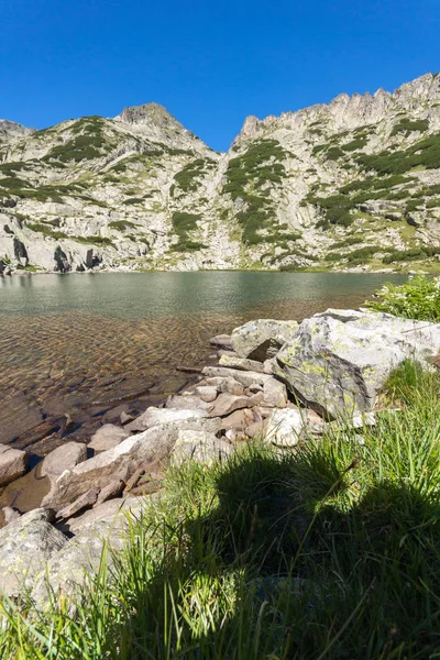 Landscape of Samodivski lakes, Pirin Mountain, Bulgaria — Stock Photo, Image