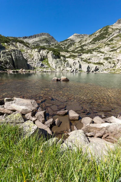 Paisagem dos lagos Samodivski, Pirin Mountain, Bulgária — Fotografia de Stock