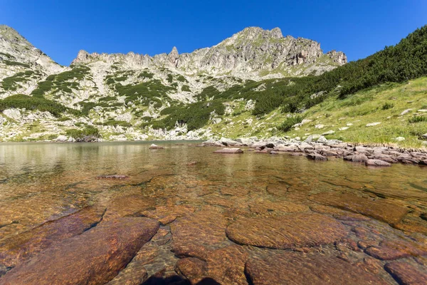 사모디브스키 호수의 풍경, 피린 산, 불가리아 — 스톡 사진