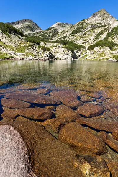 Samodivski gölleri manzarası, Pirin Dağı, Bulgaristan — Stok fotoğraf