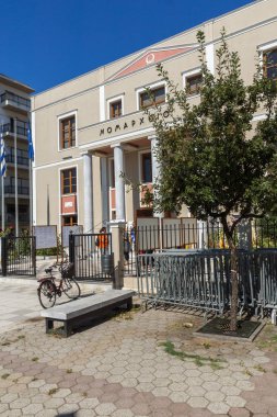 Dedeağaç kasabasında tipik sokak, Yunanistan