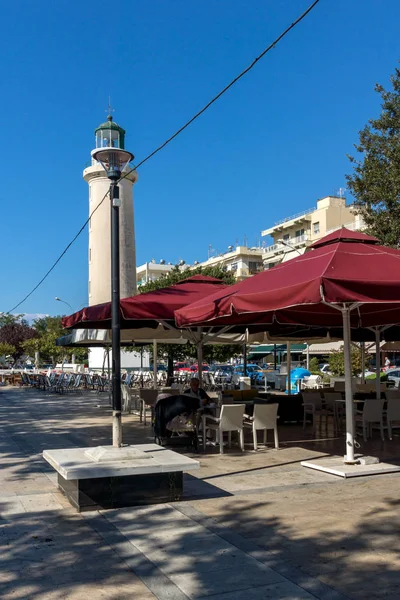 Leuchtturm von alexandroupoli, griechenland — Stockfoto