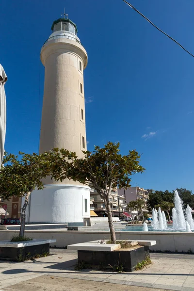 Leuchtturm von alexandroupoli, griechenland — Stockfoto