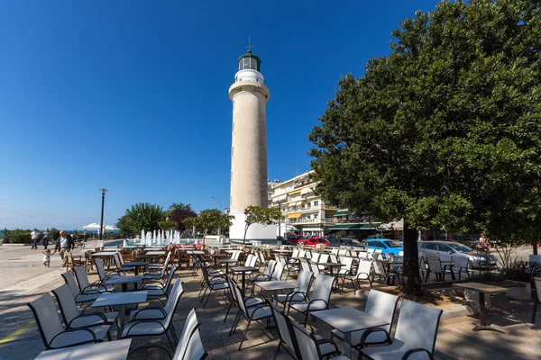 Lighthouse at Alexandroupoli, Griekenland — Stockfoto