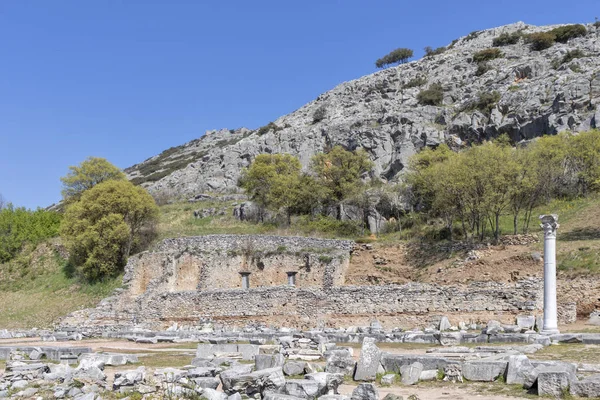 Archeologisch gebied van Philippi, Griekenland — Stockfoto
