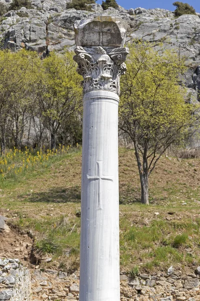 Area archeologica di Philippi, Grecia — Foto Stock