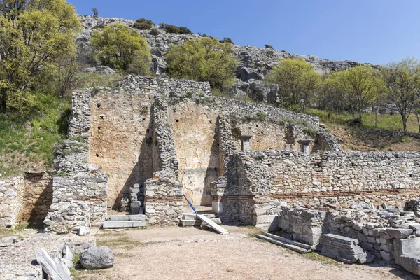 Αρχαιολογικός χώρος Φιλίππων, Ελλάδα — Φωτογραφία Αρχείου