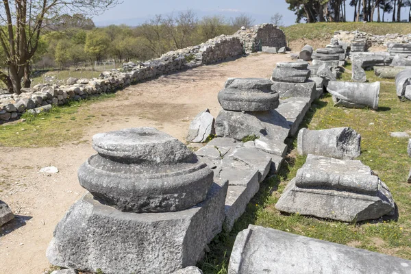 Zona arqueológica de Filipos, Grecia — Foto de Stock